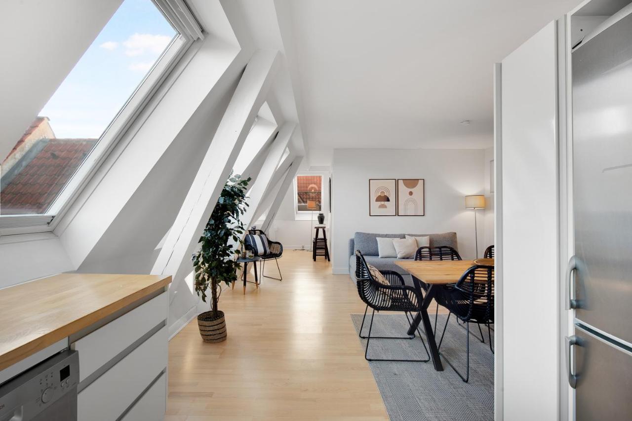 Sanders Leaves - Cute One-Bedroom Apartment With A Large Rooftop Terrace Copenhaga Exterior foto
